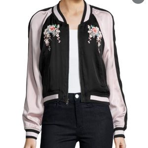 Joie satin bomber